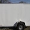 5x10 SA Trailer - White, Ramp, Side Door, Extra Height