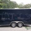 Quality Cargo 8.5x16 TA Trailer - Black, Ramp, Front Door, Concession Doors, 30 Amp Electrical Package and A/C - Image 5